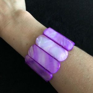 Vintage abalone bracelet